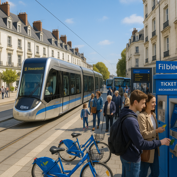 Tout savoir sur Fil Bleu : le réseau de transport de Tours