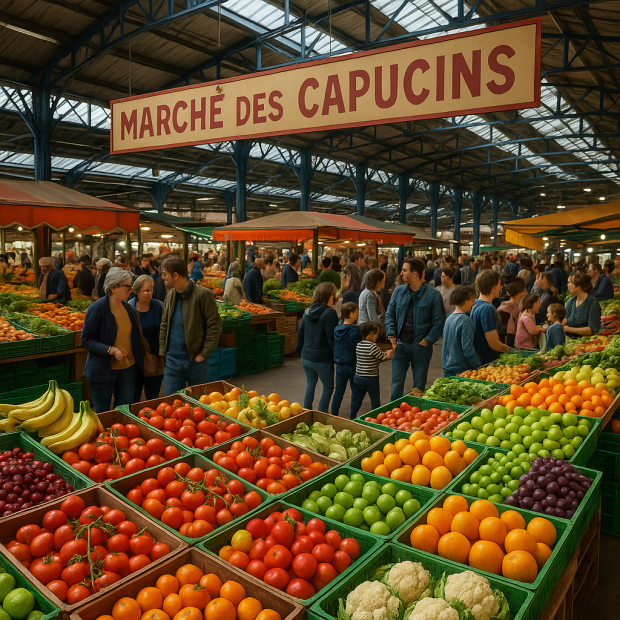 Plongée au cœur du Marché des Capucins à Bordeaux : un voyage des sens
