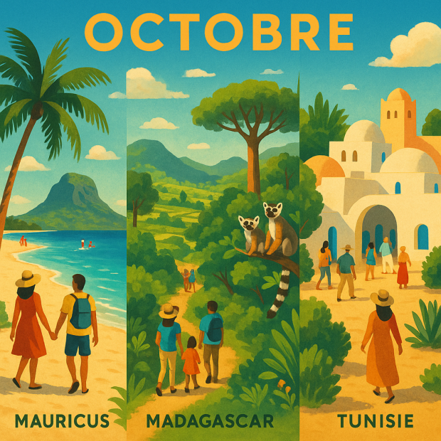 Découvrez où partir en octobre : 21 destinations ensoleillées à ne pas manquer
