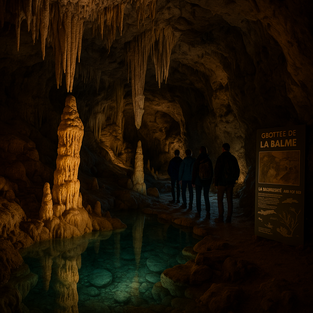 Découvrez les grottes de La Balme : une aventure souterraine unique