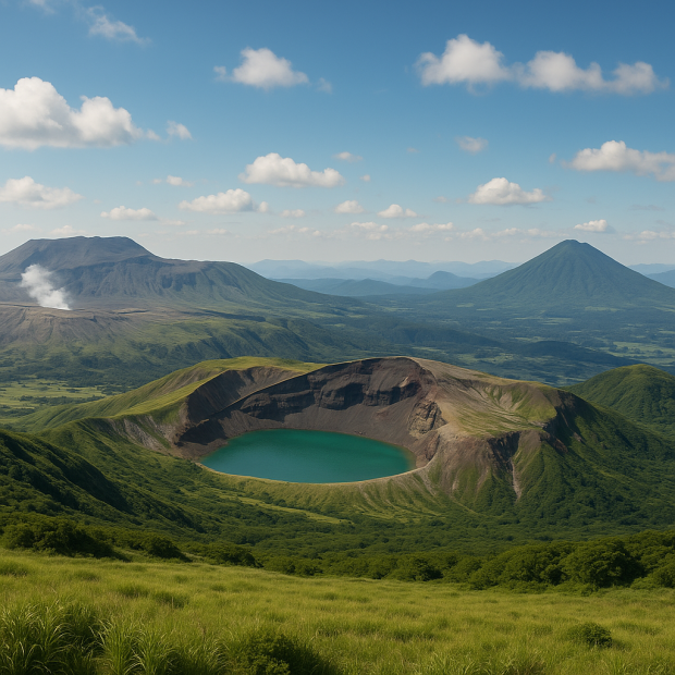 Les volcans japonais en 3 lettres : ASO, ZAO et ABU révélés