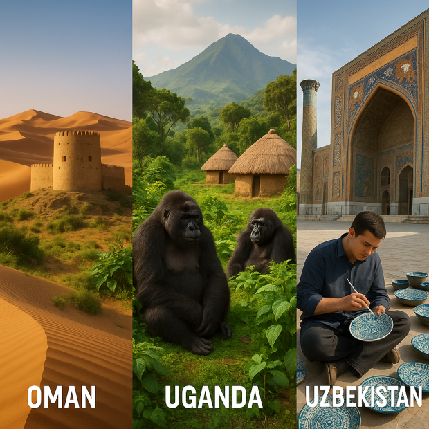 Découvrez les pays fascinants commençant par la lettre O