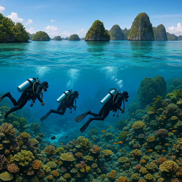 Découvrez Raja Ampat, le paradis de la plongée à Papua Barat