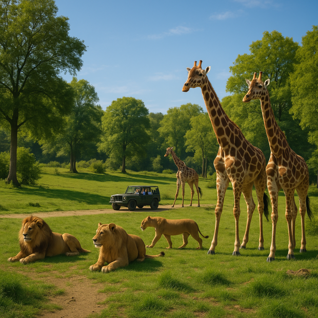 Découvrez le ZooSafari de Thoiry : une immersion unique au cœur de la nature