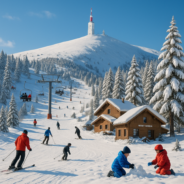 Découvrez Mont Serein : la station de ski familiale au cœur du Ventoux
