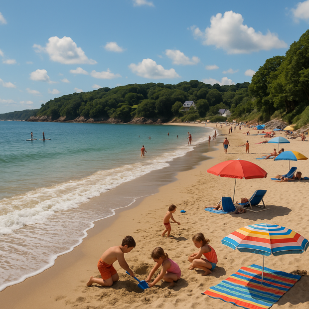 Plage de Kerfany : votre paradis breton pour des vacances inoubliables